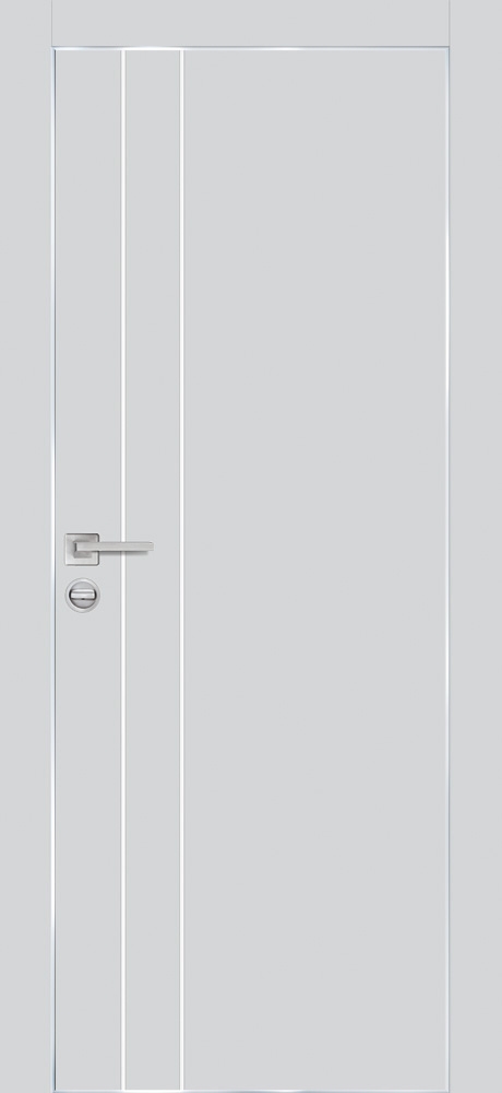 Межкомнатная дверь PX-14  AL кромка с 4-х ст. Агат