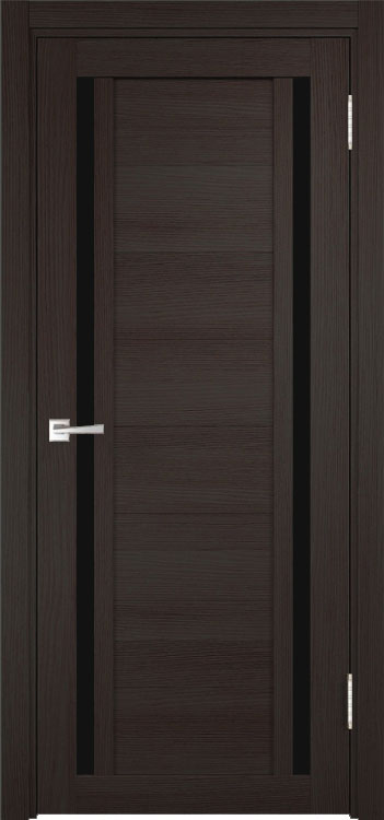 Межкомнатная дверь Легенда Z-3 тон Грей Остекление Лакобель черное