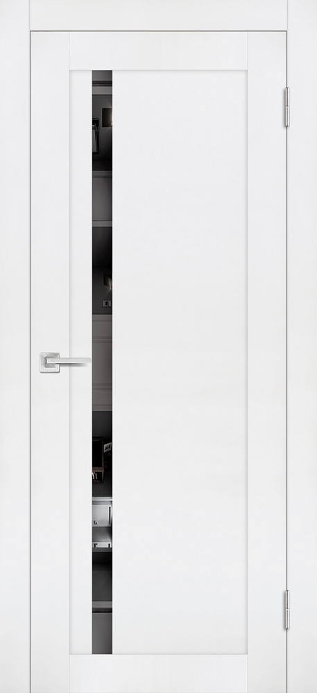 Межкомнатная дверь PST-8 белый бархат