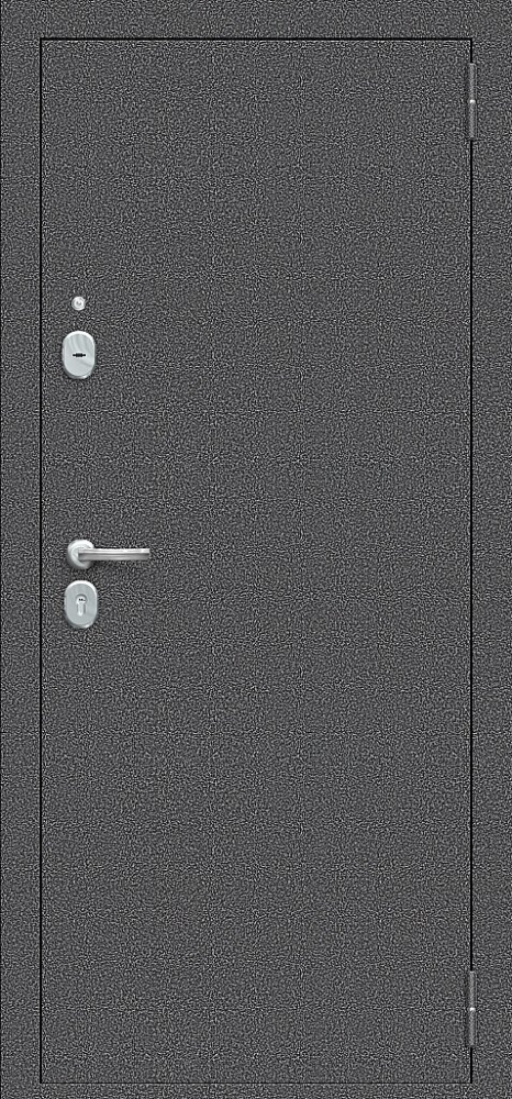 Дверь Тайга-7 Антик Серебряный/Белый BR5600