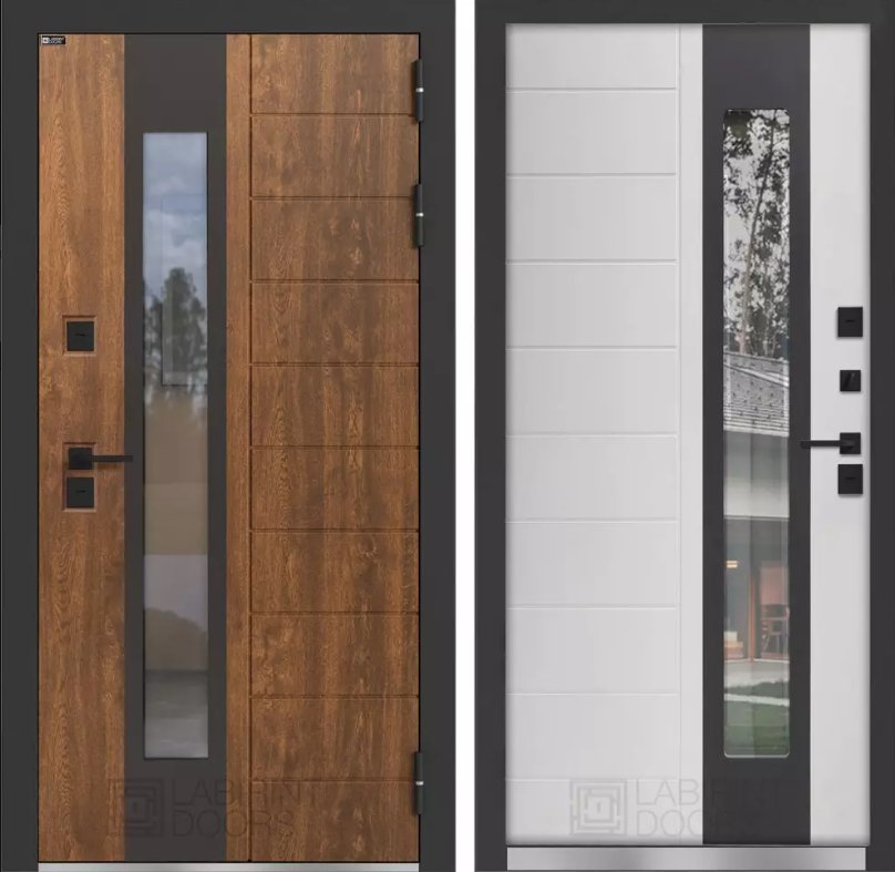 Фото Дверь NORD Plus с терморазрывом и стеклопакетом DIS007132