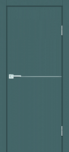 Товар Межкомнатная дверь P-19 AL молдинг Графит матовый