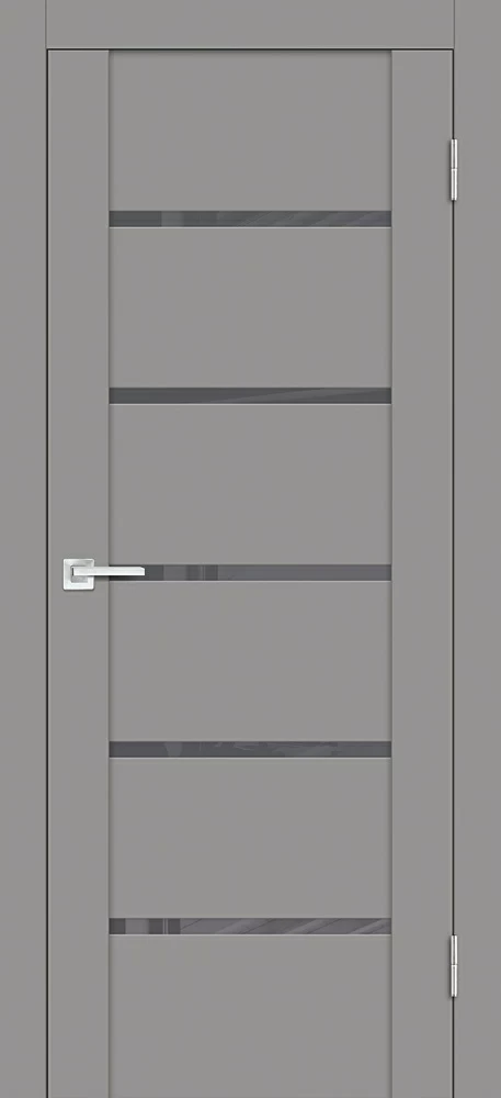 Межкомнатная дверь PST-7 серый бархат