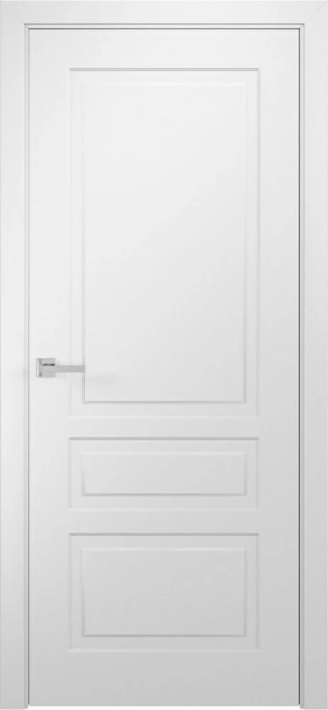 Межкомнатная дверь Модель L-2 (900x2000) белая эмаль