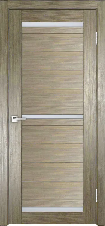 Фото Межкомнатная дверь Легенда Z-4 Тон Неаполь Остекление Сатинат белое