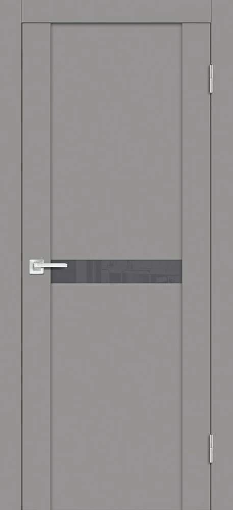 Межкомнатная дверь PST-3 серый бархат