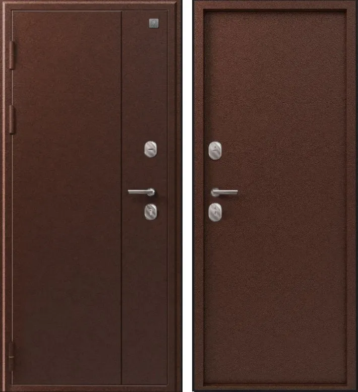 Фото Дверь V-01 медь антик - медь антик DIS007338